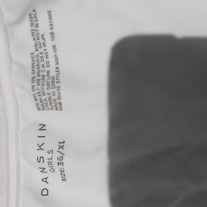 DANSKIN white cami 36/XL